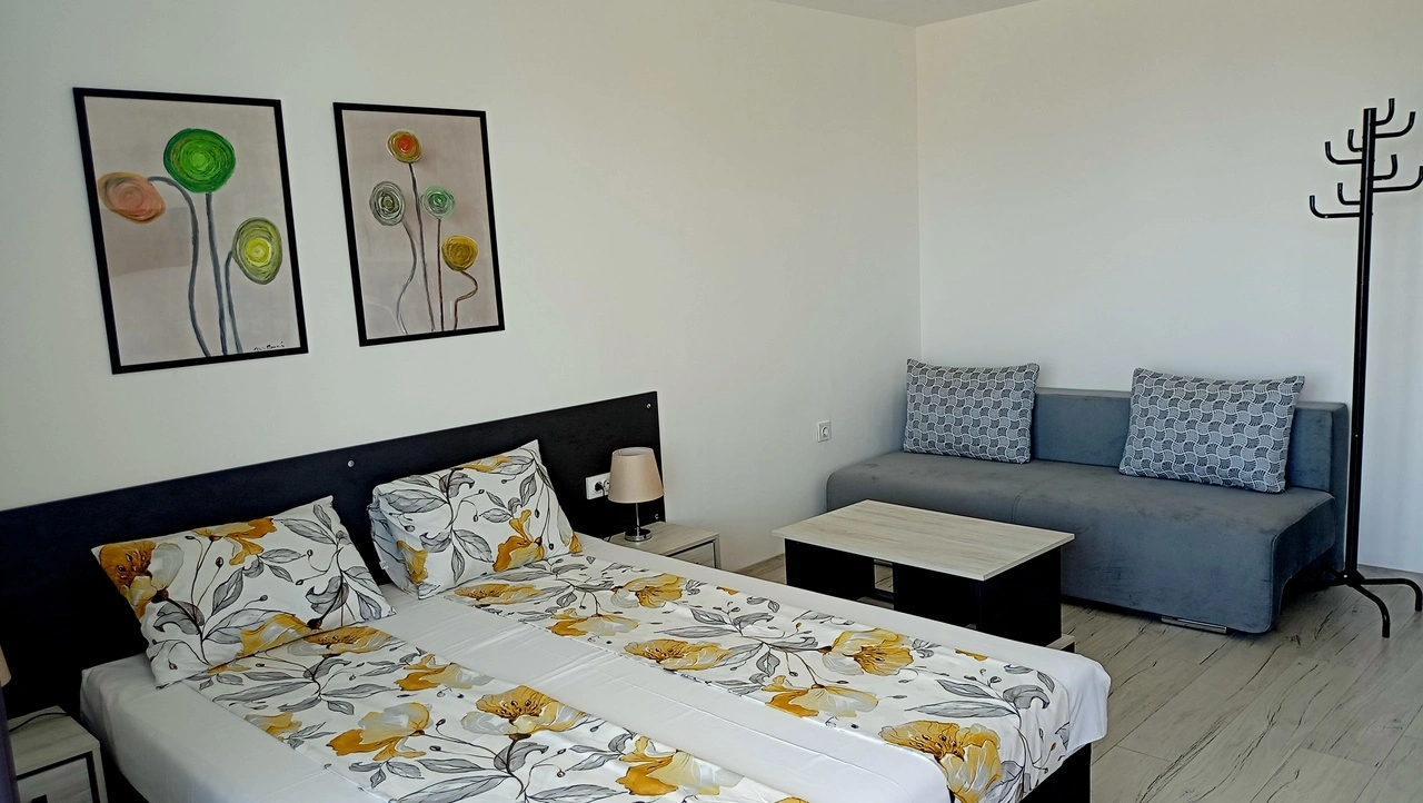 Модерно обзаведено студио в морска къща Корморан